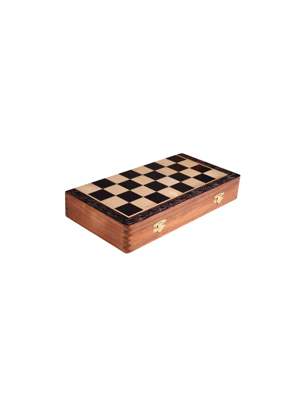 Laurel Series Burnt Carving Chess Set - Image 6
