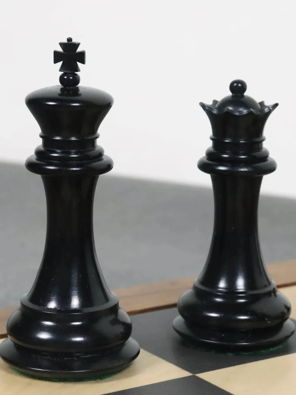 1849 Jacques Cook Camel Bone Chess Pieces - 3.5" King - Image 6