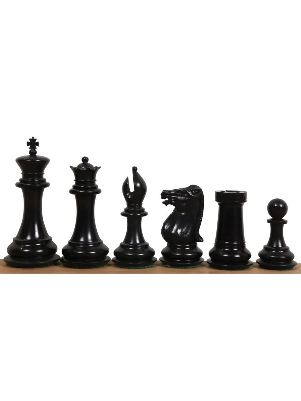 1849 Jacques Cook Camel Bone Chess Pieces - 3.5" King - Image 8