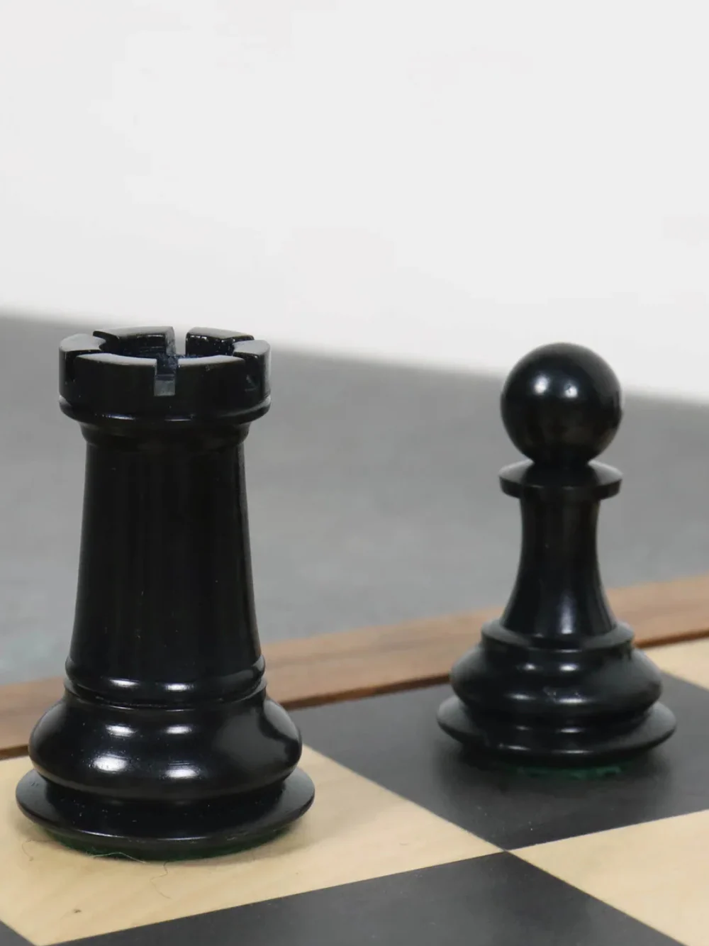 1849 Jacques Cook Camel Bone Chess Pieces - 3.5" King - Image 9