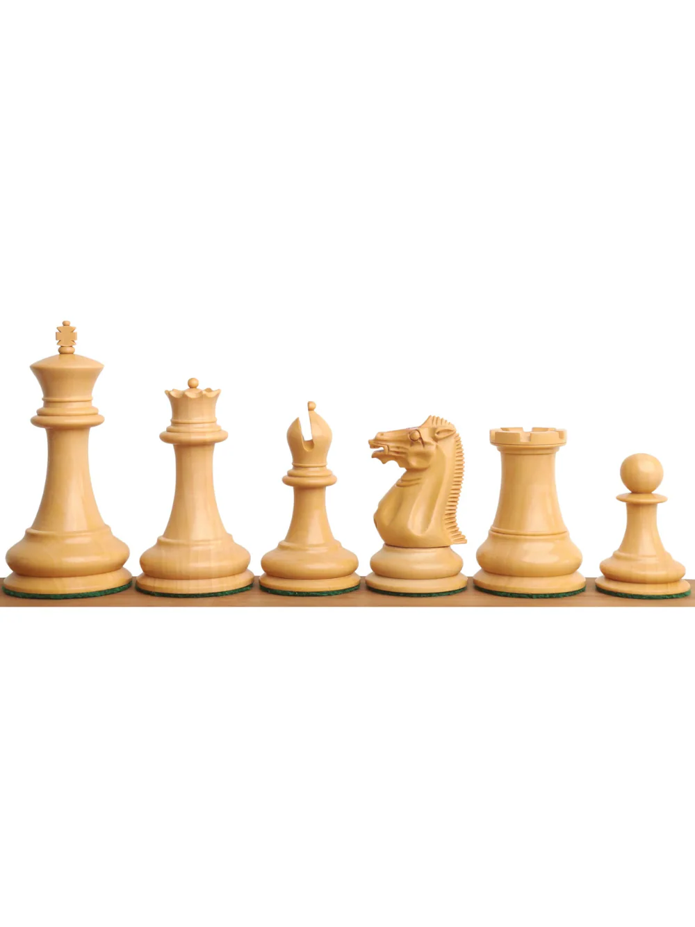 1849 Jacques Cook Staunton Collectors Chess Pieces - Bud Rosewood - 3.75" - Image 3
