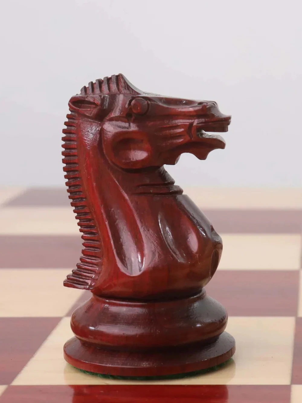 1849 Jacques Cook Staunton Collectors Chess Pieces - Bud Rosewood - 3.75" - Image 5