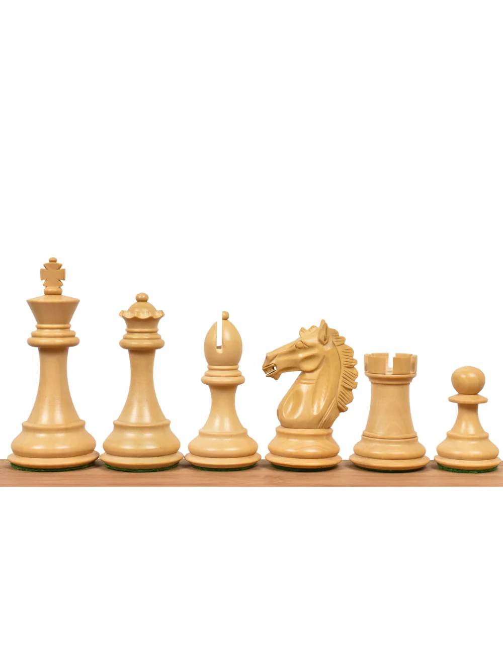 3.9" Exclusive Alban Staunton Chess Set - Bud Rosewood Pieces with Board & Box - Image 7