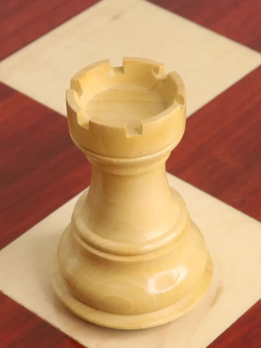 3.9" Russian Zagreb 59' Chess Pieces  Double Weighted Bud Rose Wood - Image 12