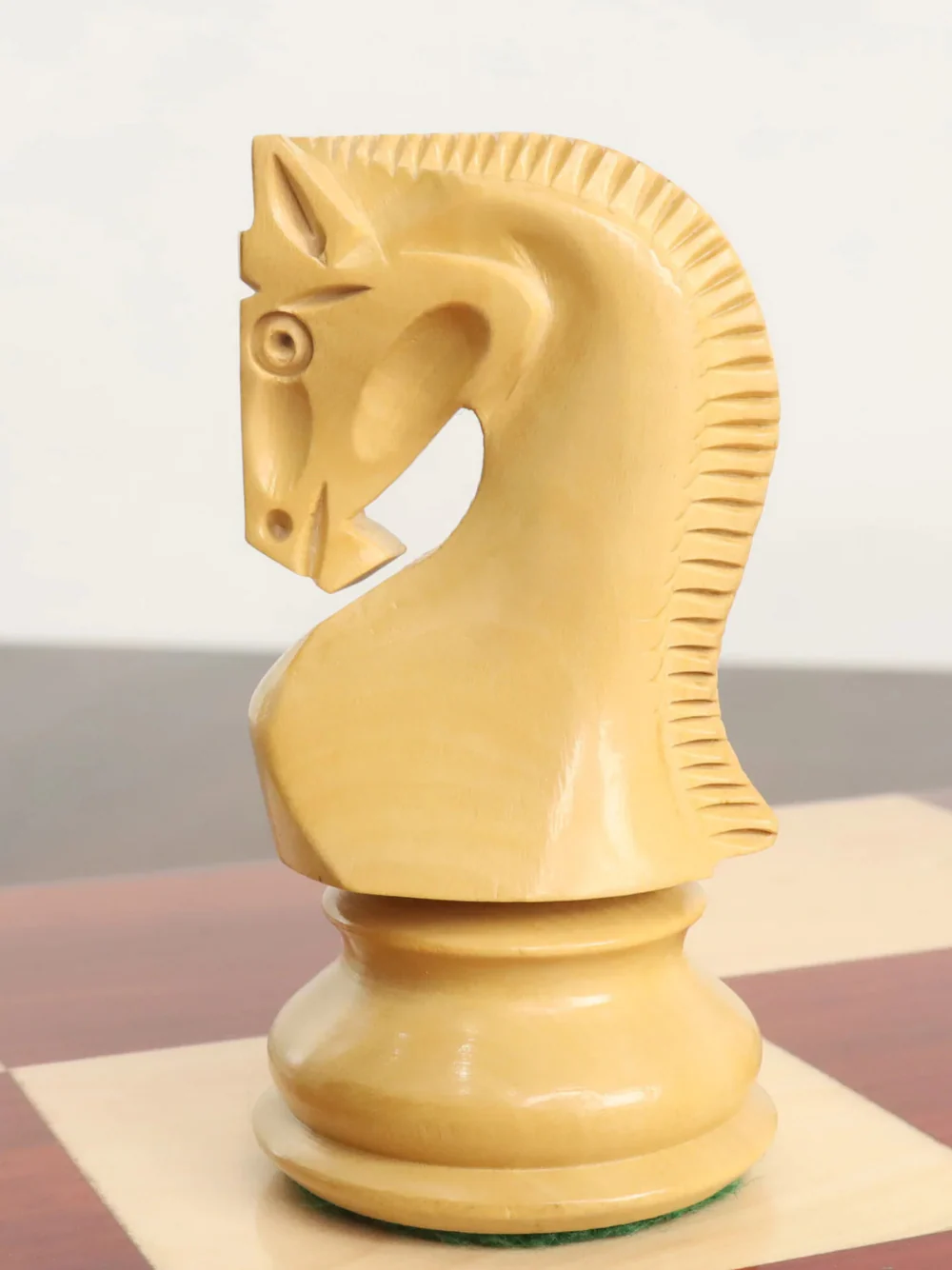 3.9" Russian Zagreb 59' Chess Pieces  Double Weighted Bud Rose Wood - Image 7