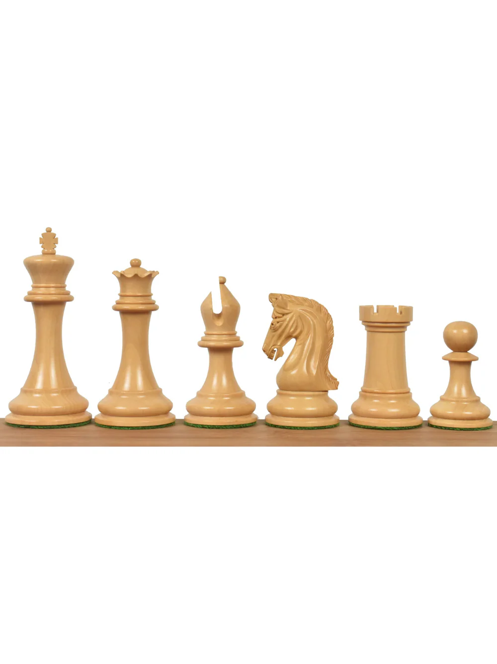 Repro 2016 Sinquefield Staunton Chess Pieces Bud Rosewood-Triple Weight - Image 3