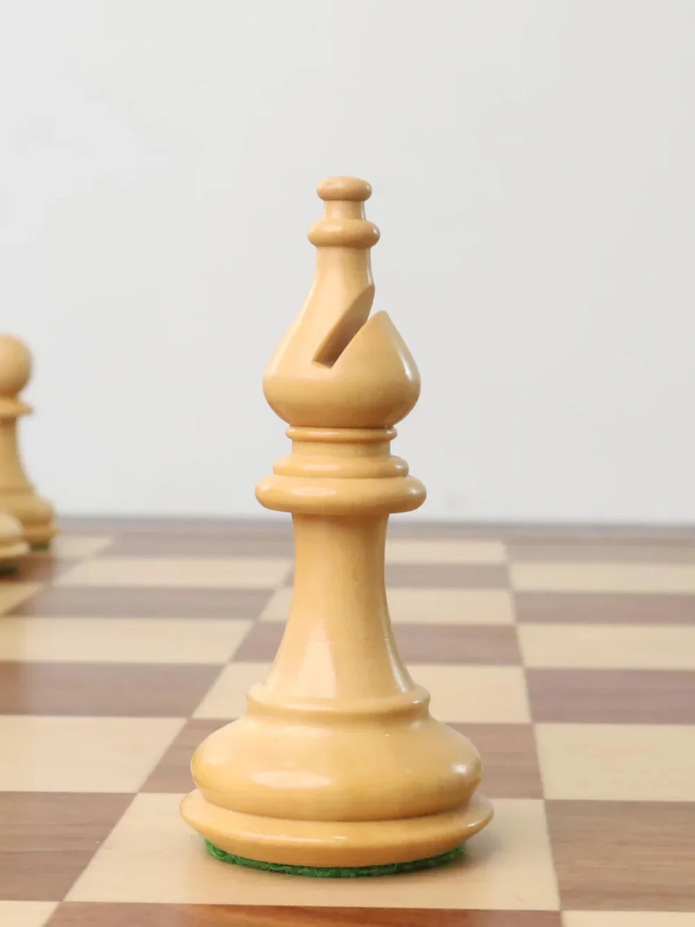 4.2" Supreme Luxury Golden Rosewood Weighted Chess Pieces - Image 8