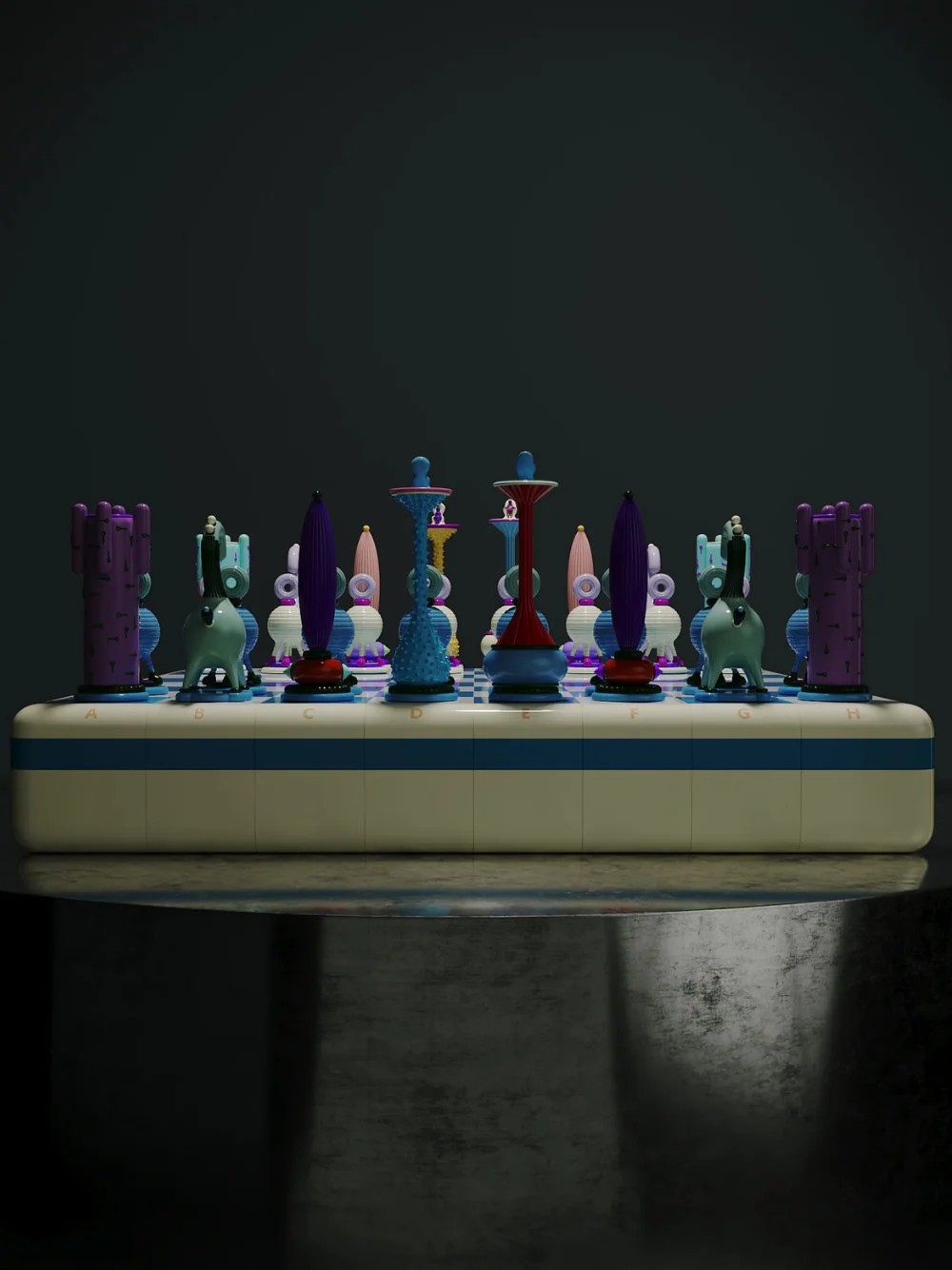 Another Kingdom: Light Stage Chess Set - Image 5