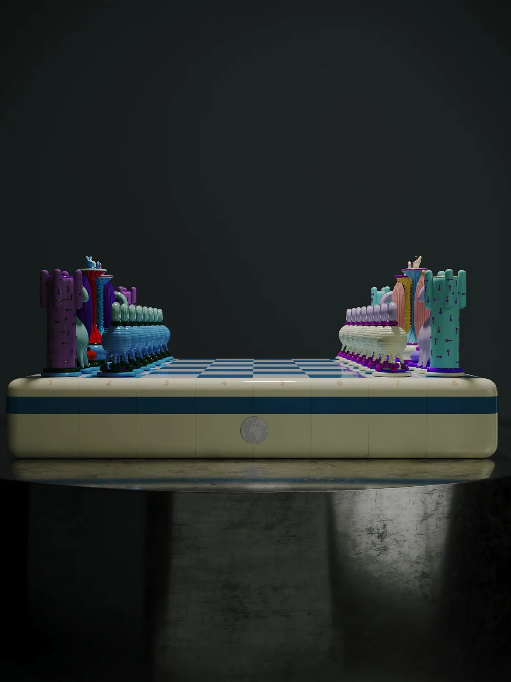 Another Kingdom: Light Stage Chess Set - Image 6