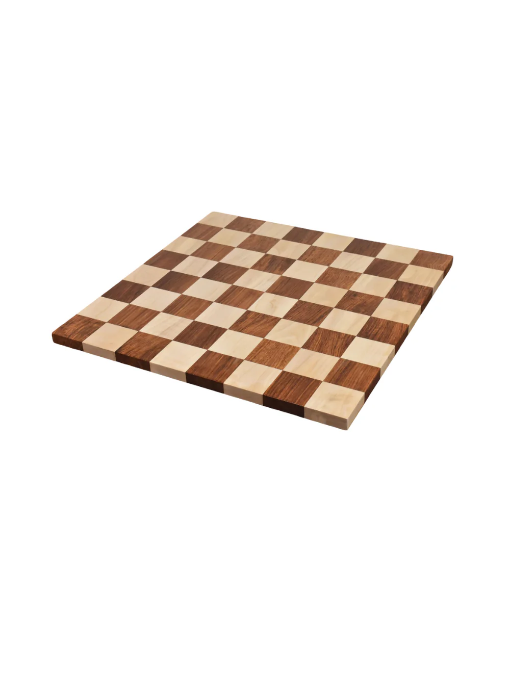 End Grain Golden Rosewood & Maple Chess Board - Image 2
