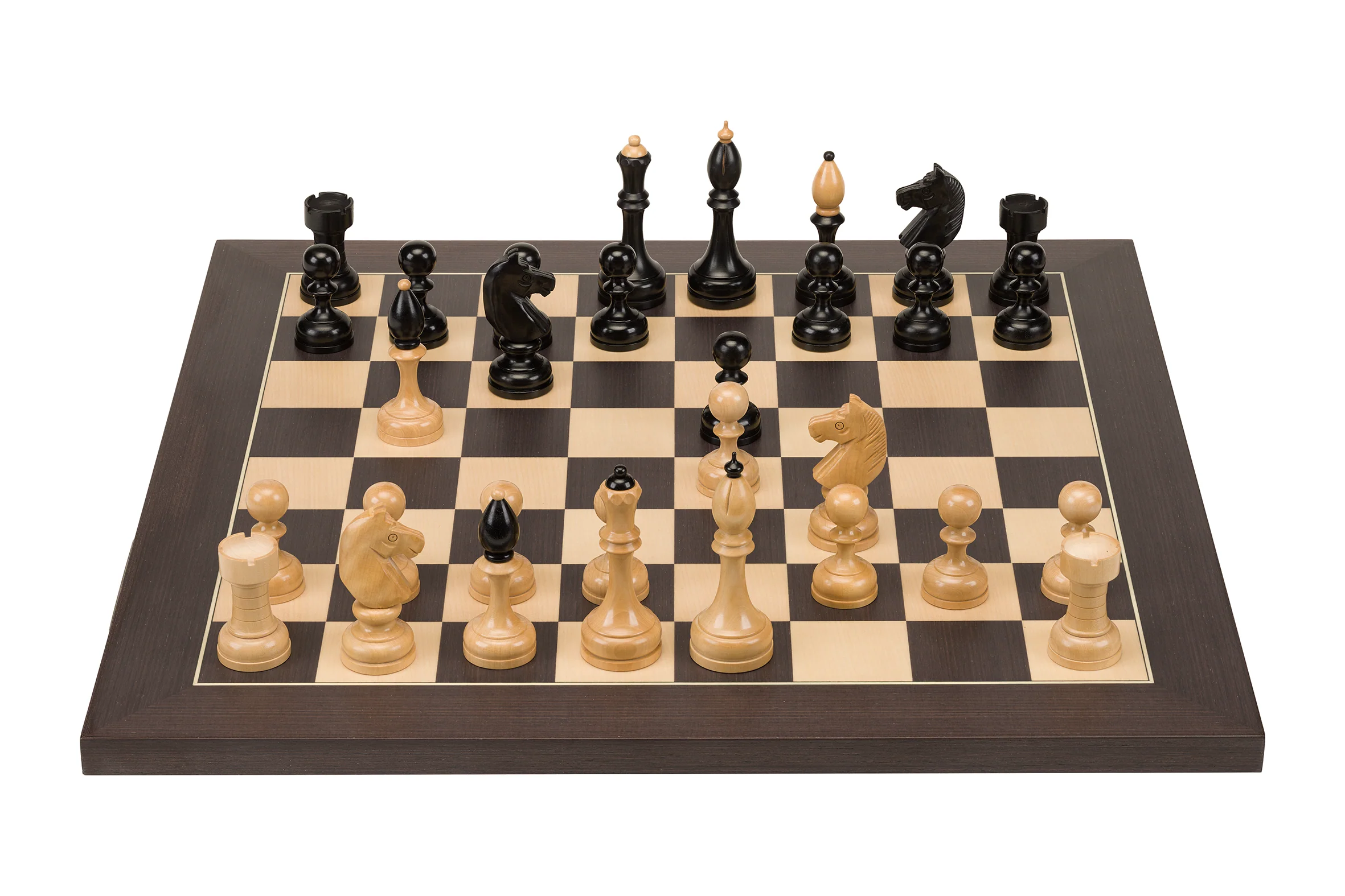 DGT Czech Club Wooden Chess Pieces - Image 4