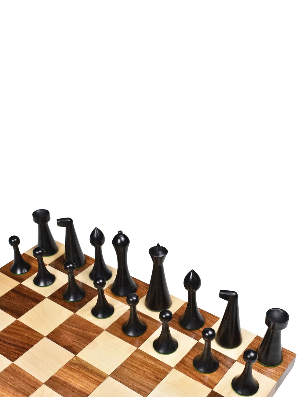 Herman Ohme Chess Set - Ebonised Boxwood & Golden Rosewood - Image 10