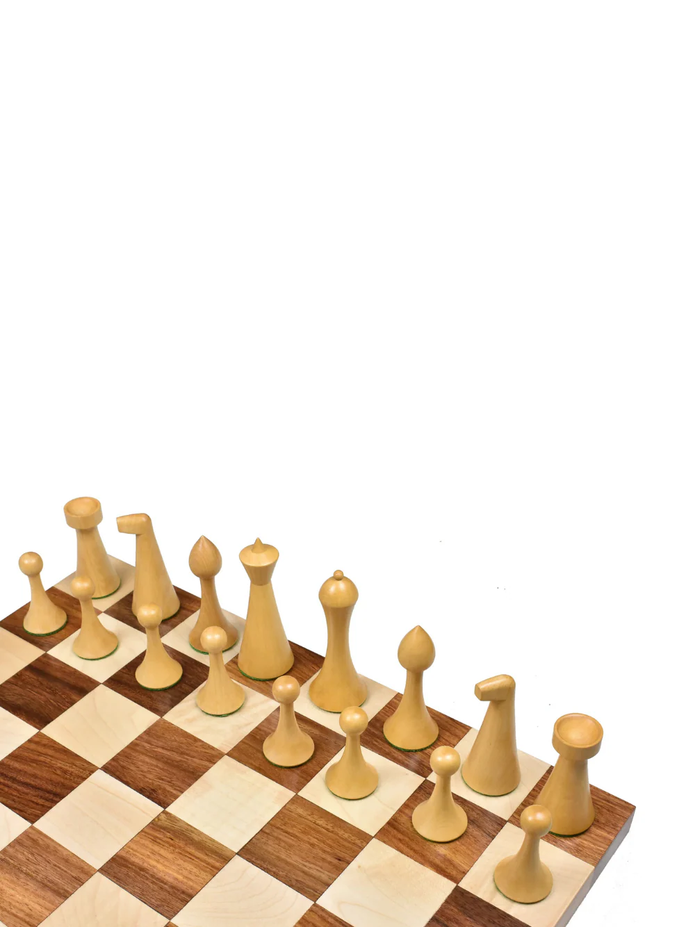 Herman Ohme Chess Set - Ebonised Boxwood & Golden Rosewood - Image 7