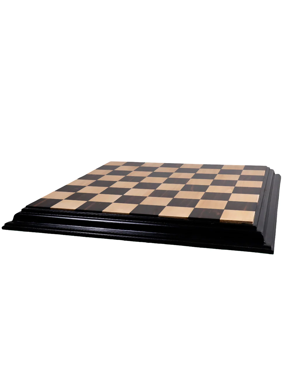 Luxury Ebony & Maple Chess Board 21″ - Image 4