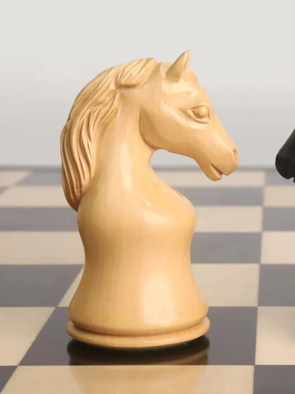 5″ Piatigorsky Cup Reproduced Chess Set - Chess Pieces Only - Ebony Wood - Image 5