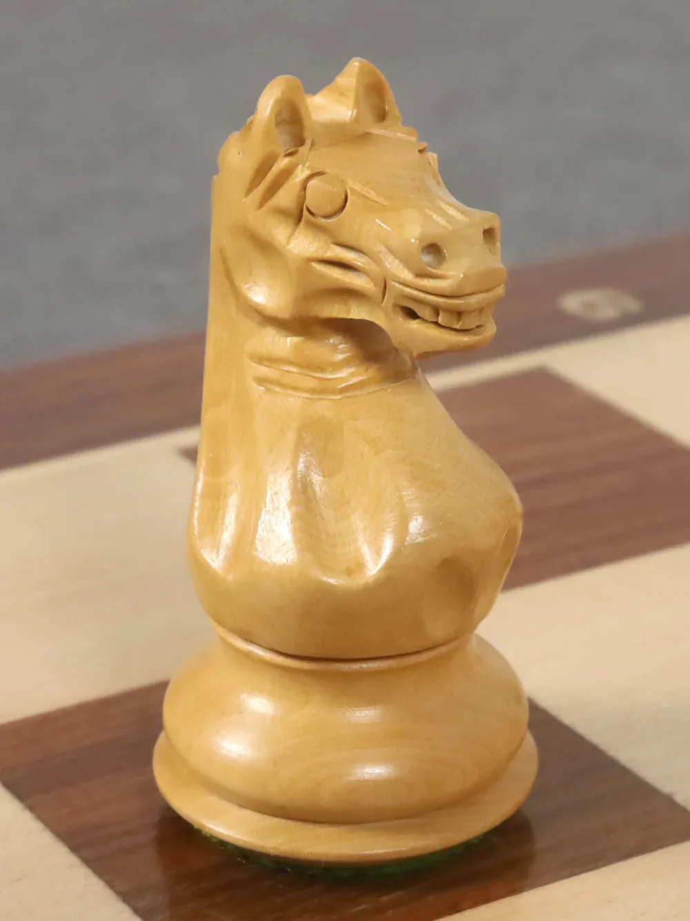 Queens Gambit Staunton Chess Set - 3.75" Ebony Pieces with Board & Box - Image 9