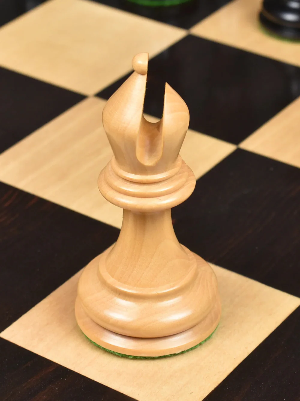 Repro 2016 Sinquefield Staunton Ebony Wood Chess Pieces - Triple Weight - Image 8