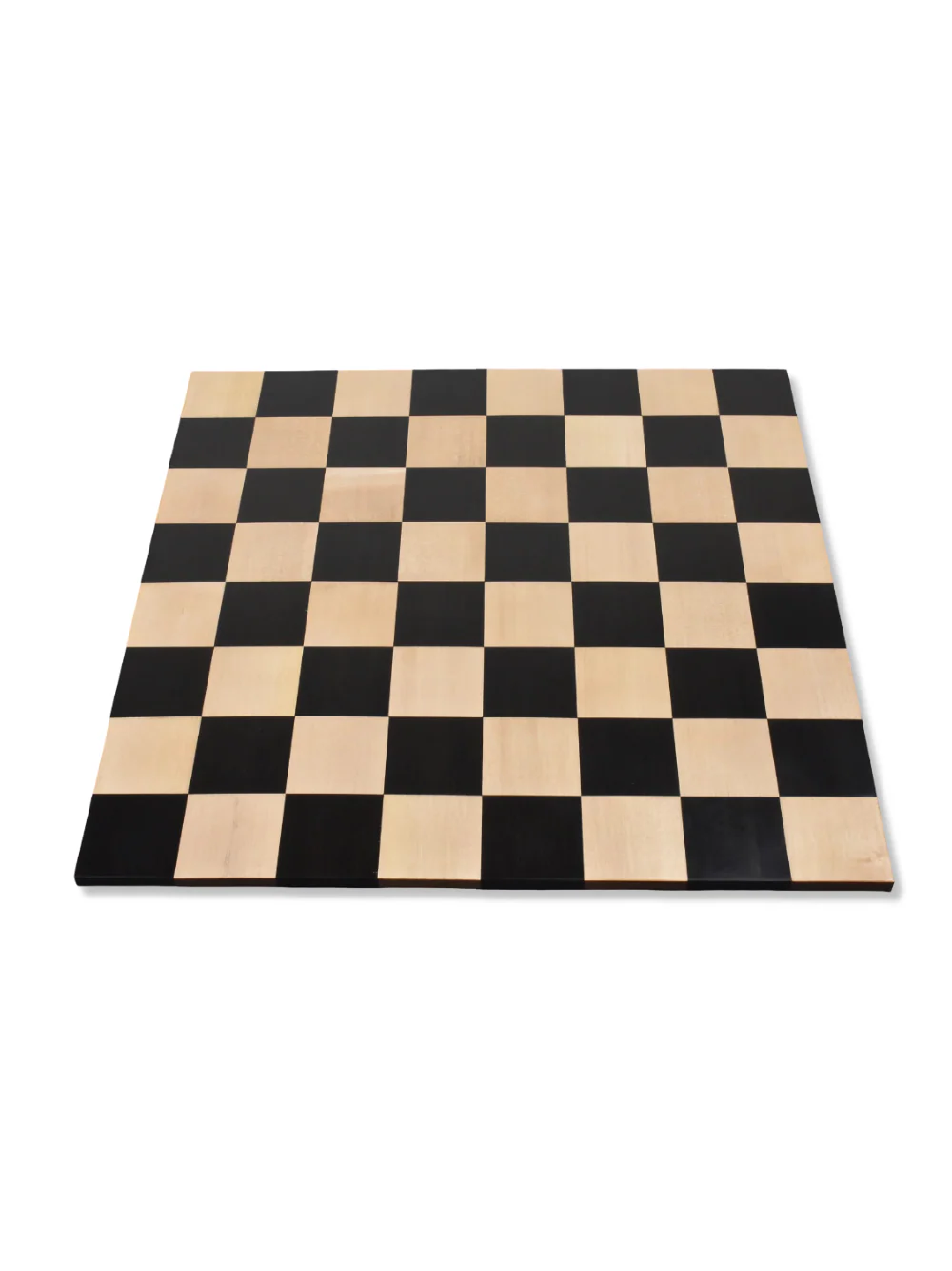 Solid Wood Roll Up Travel Chess Board in Ebony & Maple Wood - Image 4
