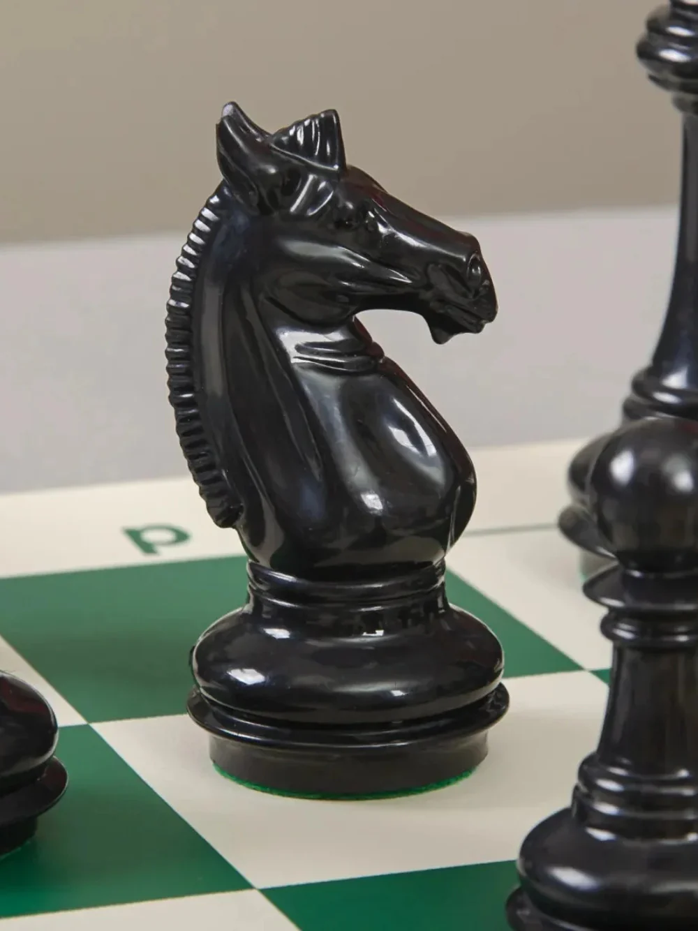 The Knight Templar Series Plastic Chess Pieces - 3.75" King - Image 4