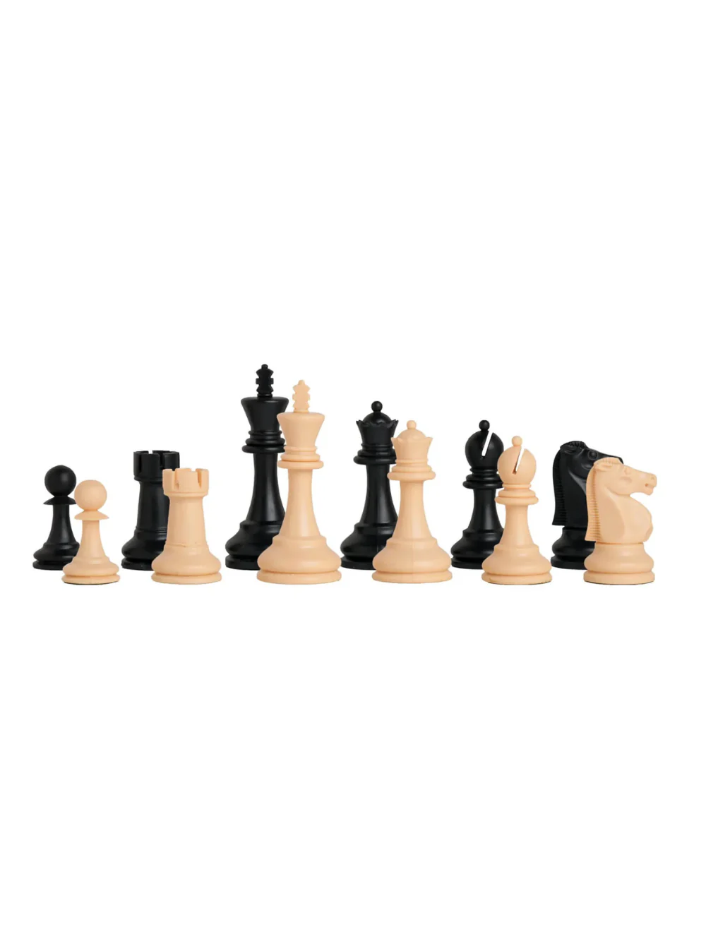 The Reykjavik Series Plastic Chess Pieces - 3.75" King - Image 3