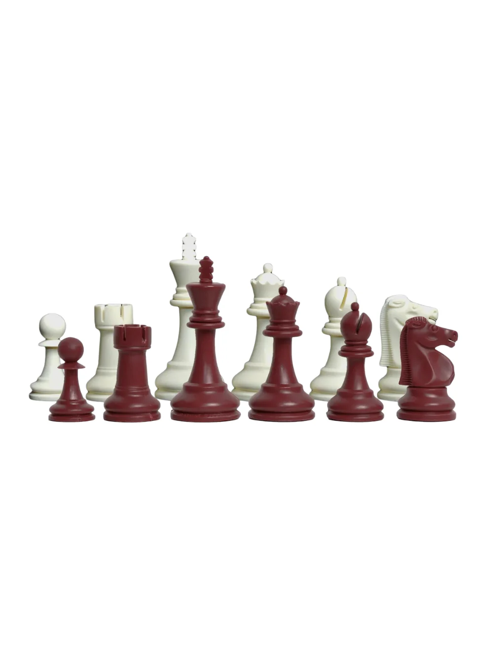 The Reykjavik Series Plastic Chess Pieces - 3.75" King - Image 4